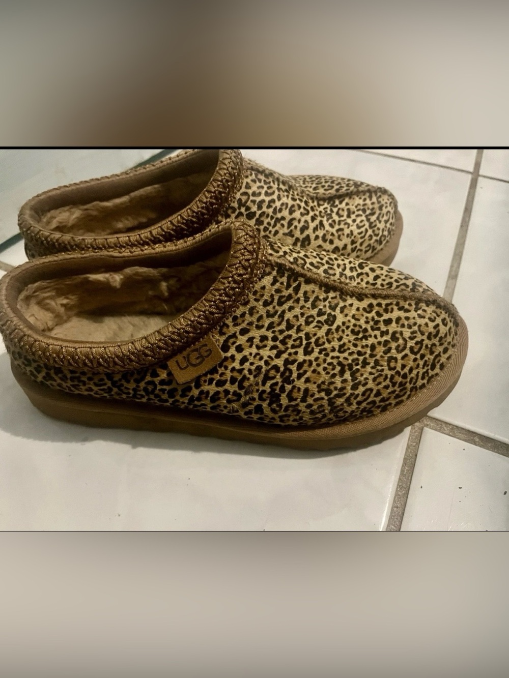Ugg leopard tasmans